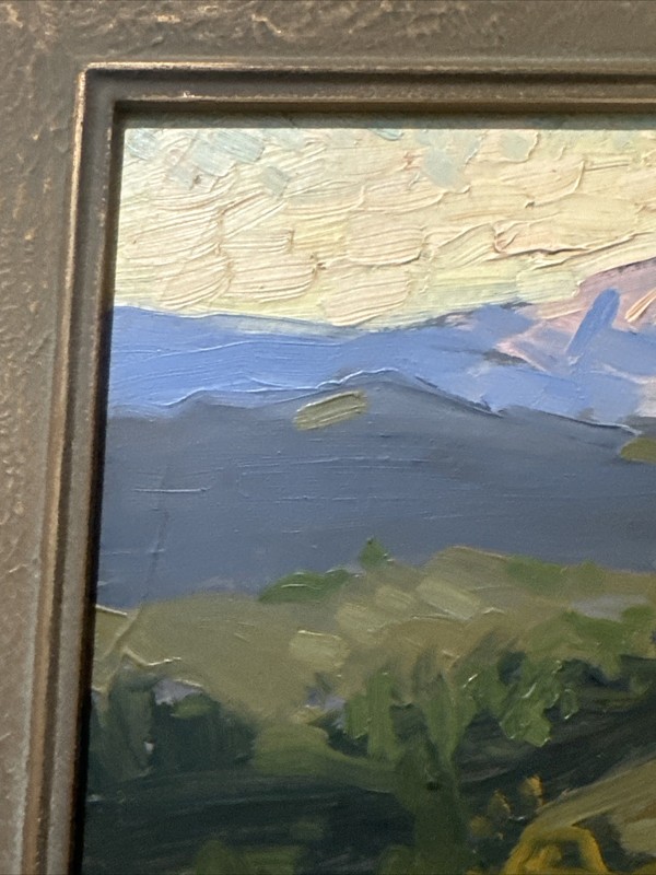 Sam Hyde Harris Painting Antique California Landscape Impressionist Famous Small gallery