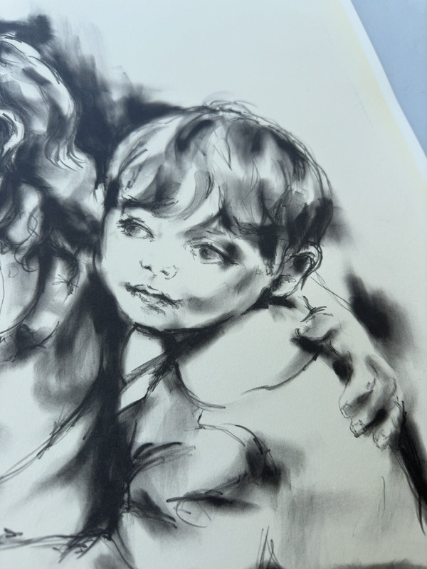 HYACINTHE KULLER PENCIL SIGNED LITHOGRAPH LE 158/175 The World Is Full Of Hope gallery