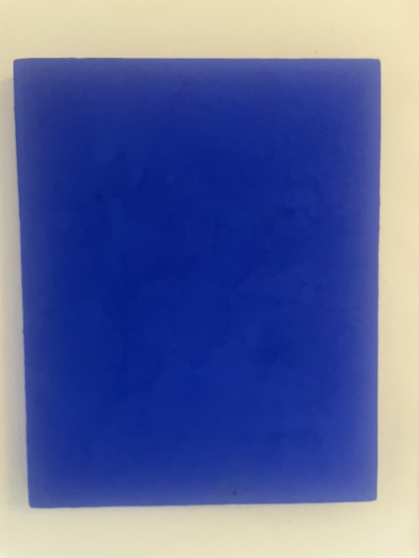 Yves Klein French Original Rare Artwork Canvas Art Blue Minimalist Monochrome gallery