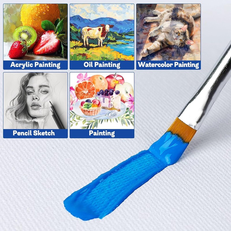 Stretched Canvases Painting Canvas for Acrylics,Oils & Other Painting Media gallery