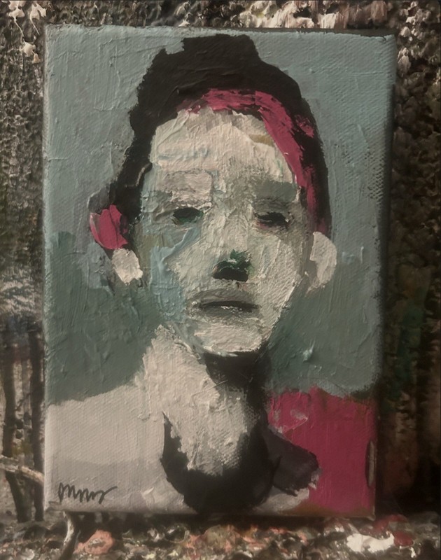 original art. Parsons People. Signed. 5×7