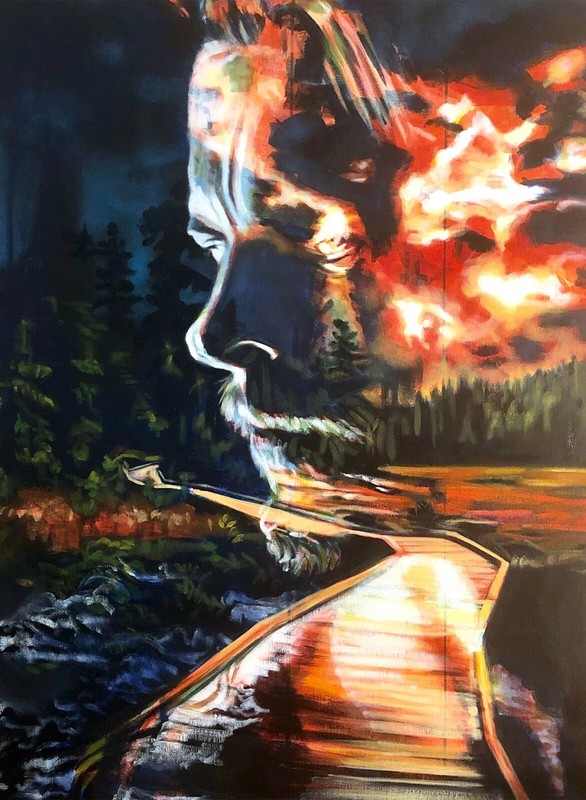 «Fulfillment» 8×10″ Signed Print of Original Painting on lustre photo paper.