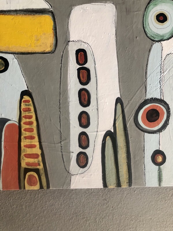 Original Acrylic Painting Contemporary Modern Abstract Fine Art Canvas SLK gallery
