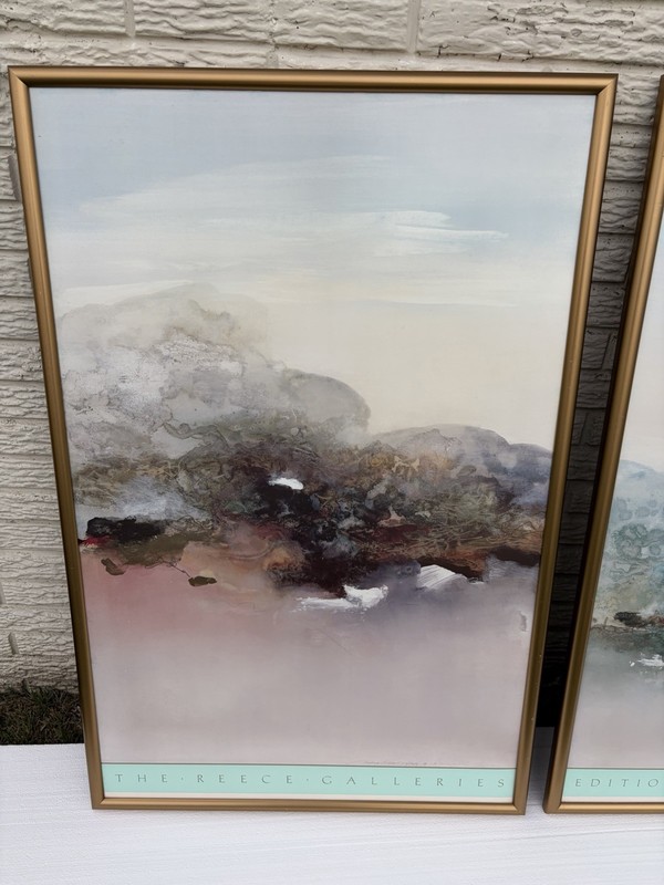 Joanne Miller Rafferty Triptych Signed Autographed 26”x40” (Each) 80”x40” Total gallery
