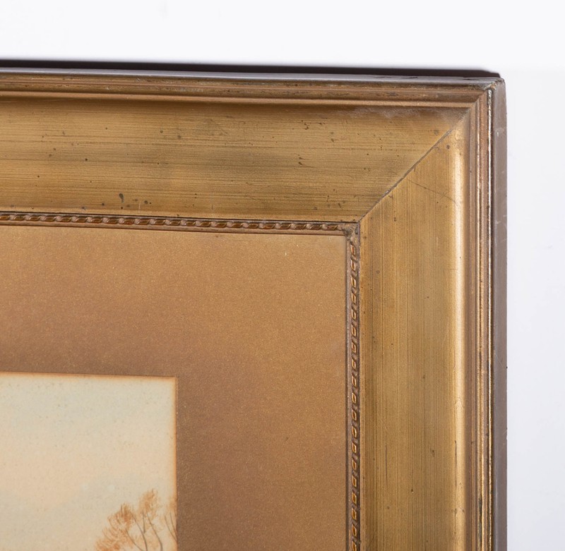 H.K. Stone - Early 20th Century Watercolour, Pony and Trap gallery