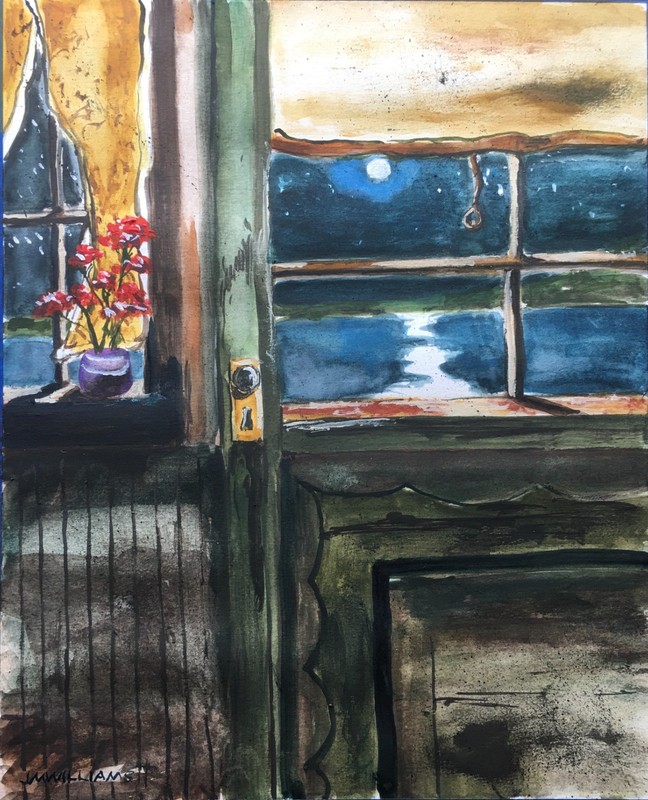 Moonlight, Out The Kitchen Door
