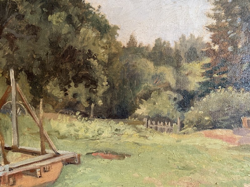 Hermann Richter California Oil Painting Clark Ranch Glen Ellen Sonoma 1920s–30s gallery