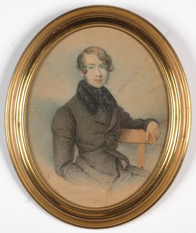John (Giovanni) Trossarelli (b. ca.1760) «Portrait of Henry Corbet Taylor» (m)