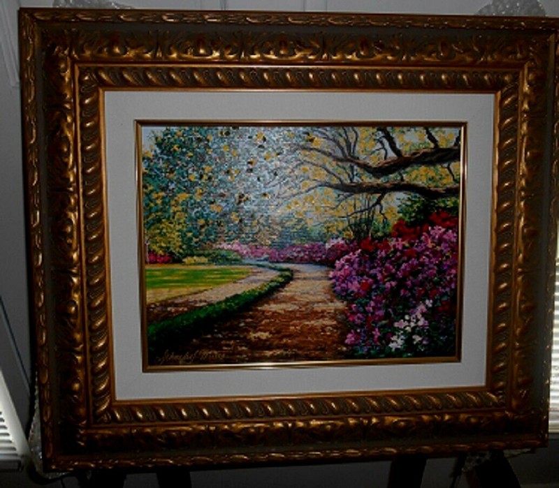 Dawn’s Light, Schafer-Miles, 26 1/2″ X 23″, Serigraph, Signed, COA, 40% off, New