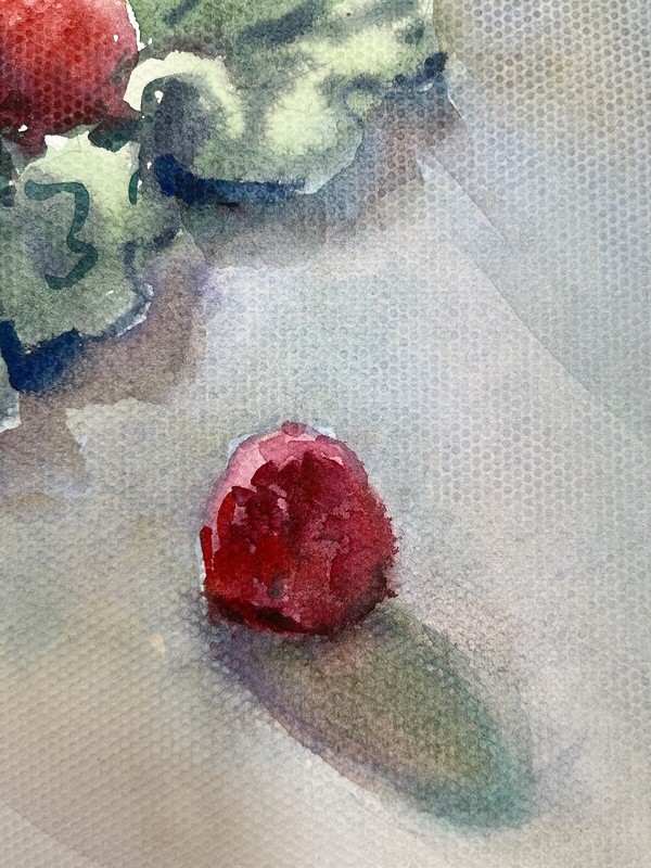 “ Raspberry ” Ukraine . Original Work Of Ukrainian Artist Watercolour gallery