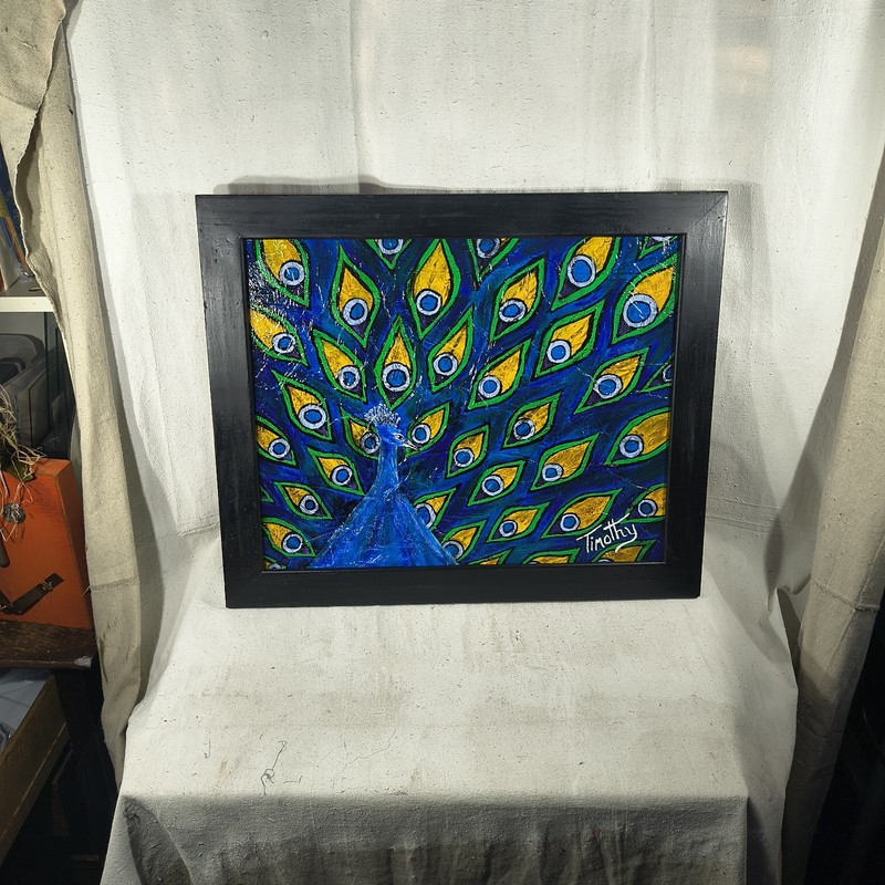Original Acrylic Painting » Proud As A» By Timothy Designs