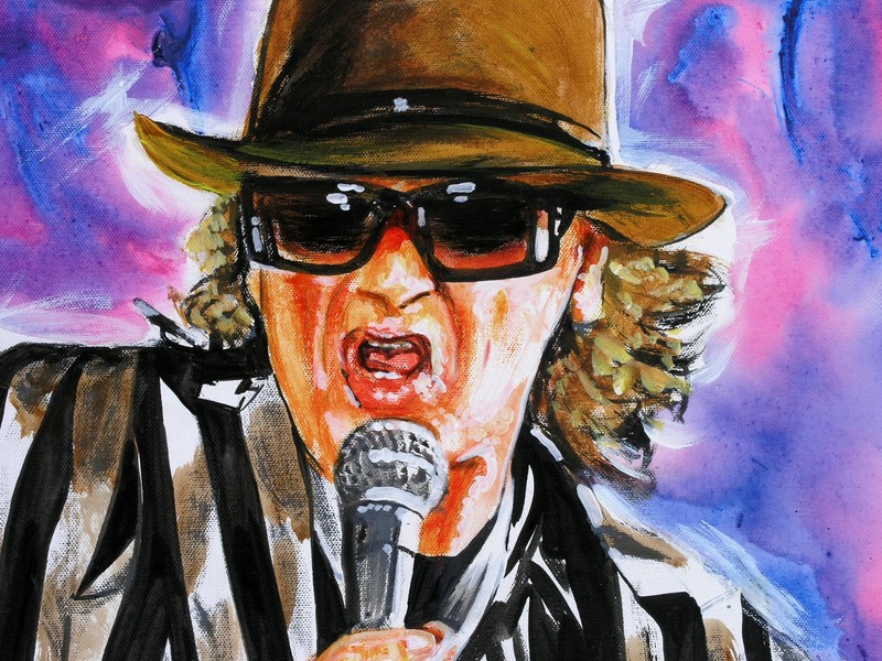 Art Print Graphic UDO IN ACTION Picture Art Painting Pop Art Hand Signed, Limited. gallery