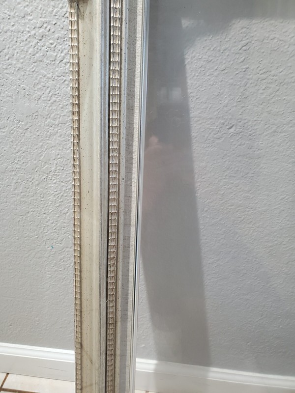 30"x24" Silver Frame With Liner White New small Cheap F Aron Brothers Art Mart gallery