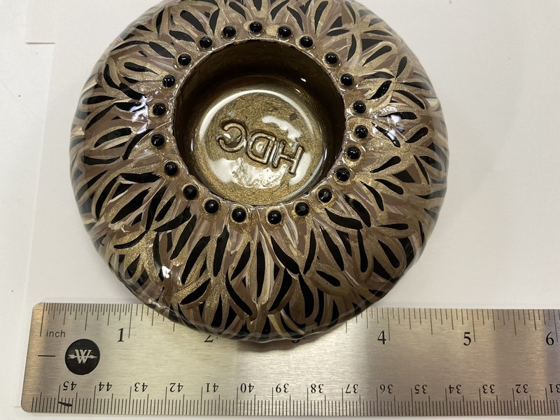 Mandala Candle Holder - Hand Painted Rock - By JaDeL Rocks gallery