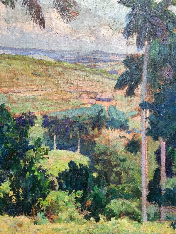 UNIVERSO PICAZO, Painter. Landscapes. Cuban Art. 20th Century Art. Oil / Canvas. gallery