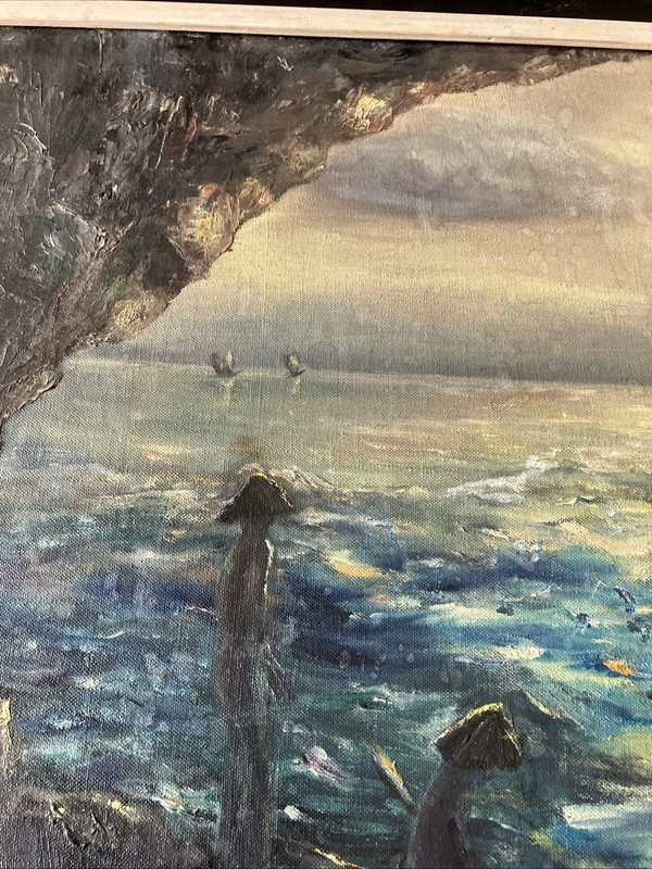 Vintage Painting by Vallejo , CA Artist Darlene Cantorna gallery
