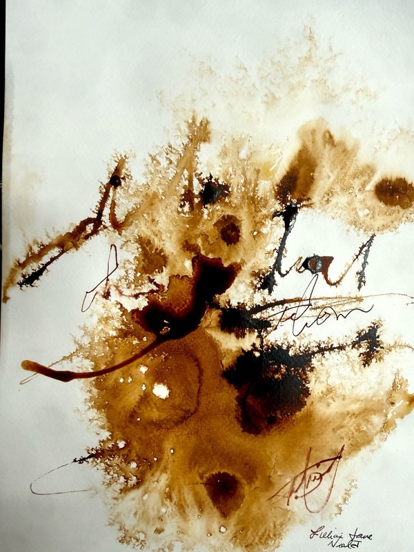 Original Abstract 9x12 Painting Acrylic Non-Objective Earth Tones Wall Art gallery