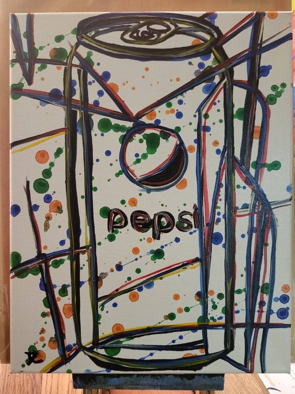 Neo Expressionism Original Modern Abstract Artwork Acrylic Painting Canvas 11×14