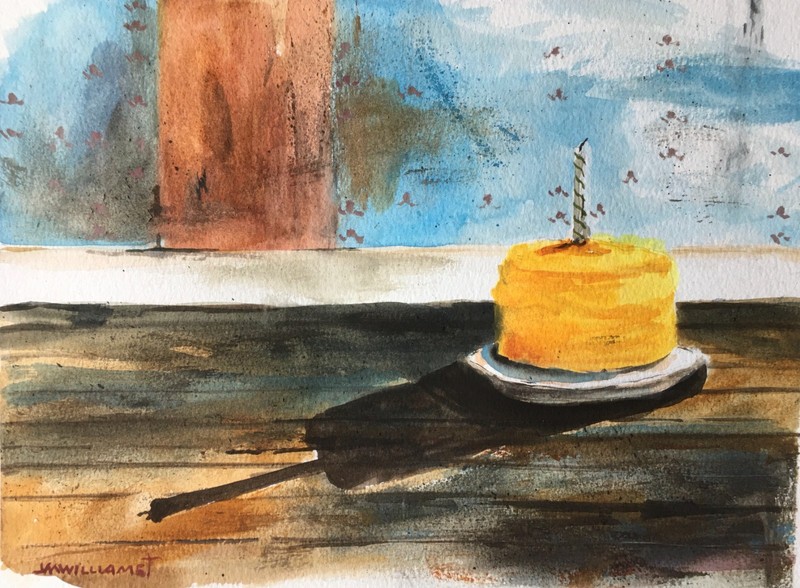 Small Yellow Cake
