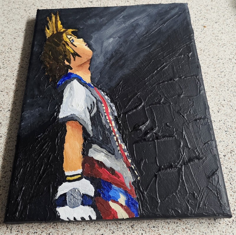 Title: The Closer You Get To Light, The Greater Your Shadow Becomes. 8 x 10.