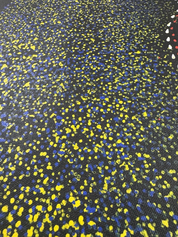 Gracie Morton Pwerle 💕Aboriginal Art COA Supplied. 85cm X 60cm GMNP1 gallery