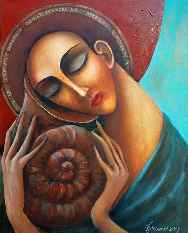 ORIGINAL Oil Painting canvas modern CONTEMPORARY ART BY V. Pronkin 2025 gallery