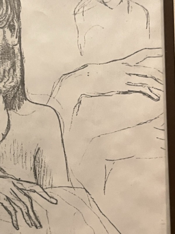Mother Child Studies Right Hand Framed Pencil Sketch Pablo Picasso Art Portrait gallery