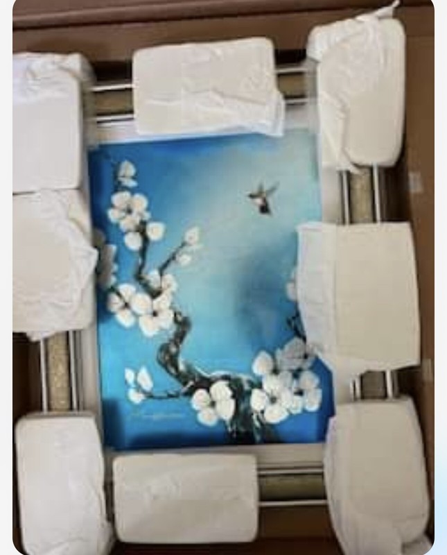 Patrick Guyton “Morning Glory” Blue UNIQUE