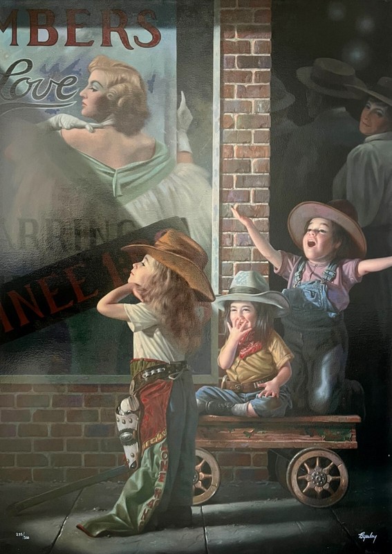 BOB BYERLEY – MATINEE – S/N 33″ x 24″ CANVAS w/COA