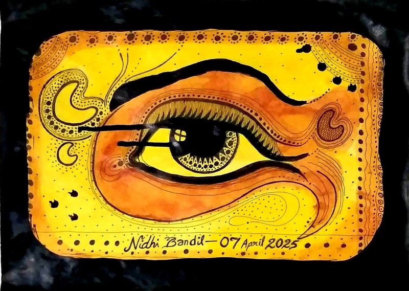 Original Painting Made & Signed By World Fame Artist Nidhi Bandil Agarwal Jaipur