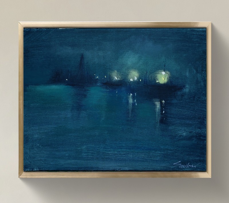 Original Impressionist Painting on 14×11 inch Canvas – Signed by the Artist