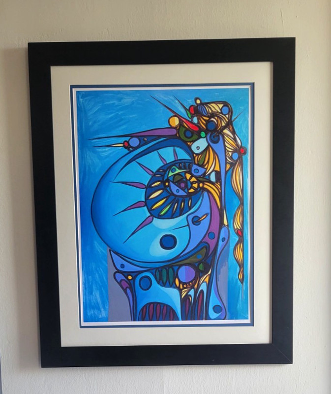 CUBAN ART BY JOSE MARIA MIJARES! SERIGRAPH ON WATERPAPER «CABEZA»