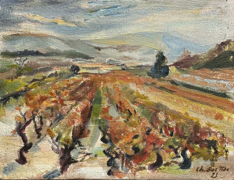 CHARLES BASTIDE FRENCH OIL «BORDEAUX WINE REGION FRANCE» 1993