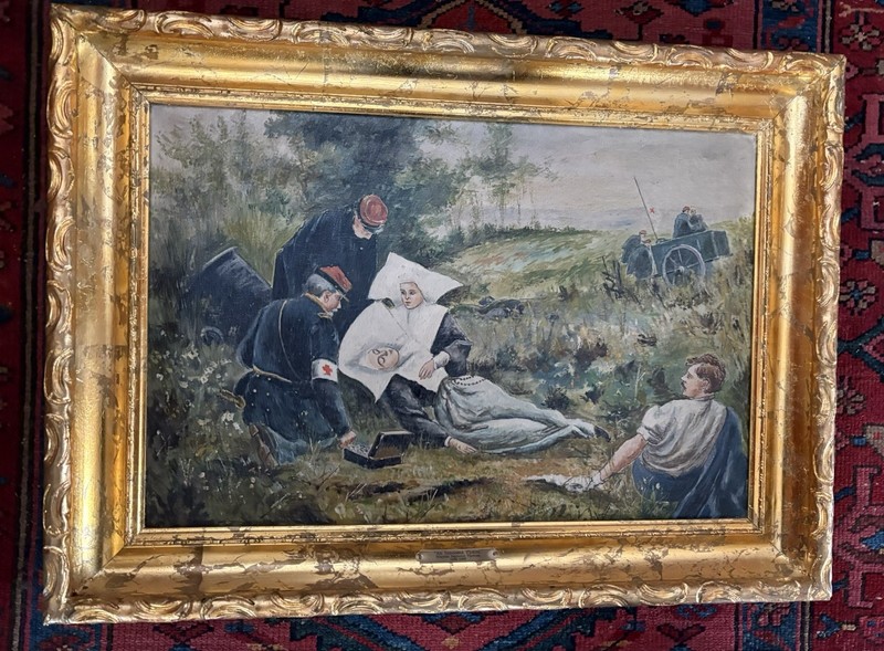 INNOCENT VICTIM, Stephen Seymour Thomas’s Student, Circa 1892