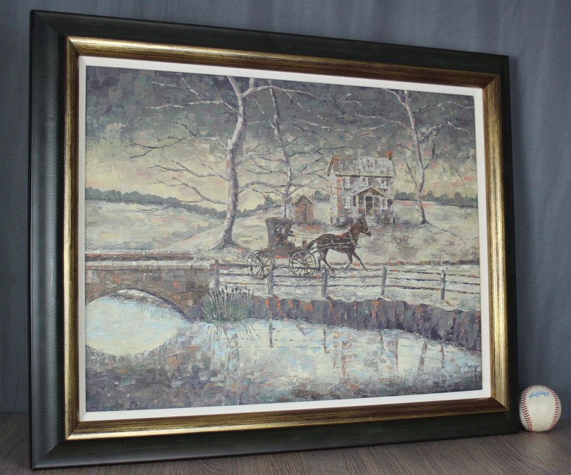 Ken Newport, Indiana original painting "Country Doctor" 18" x 24" oil on canvas gallery