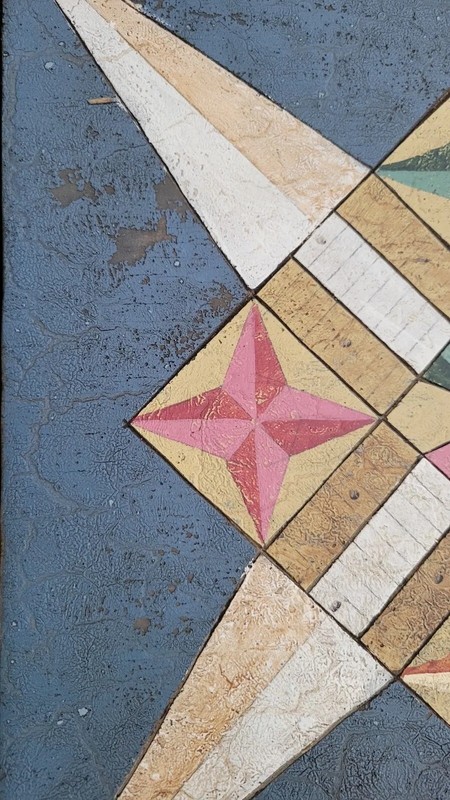 Original Quilt Pattern Painting by C. Munro gallery