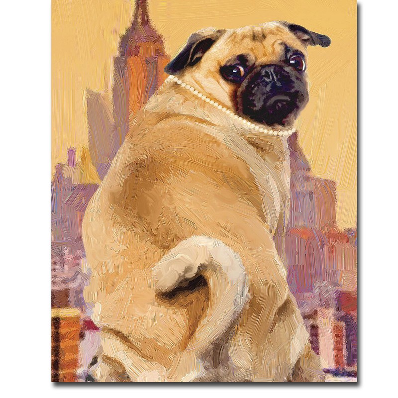 Audrey by Porter Hastings Gallery-Wrapped Canvas Giclee Artwork (20 in x 16 in)