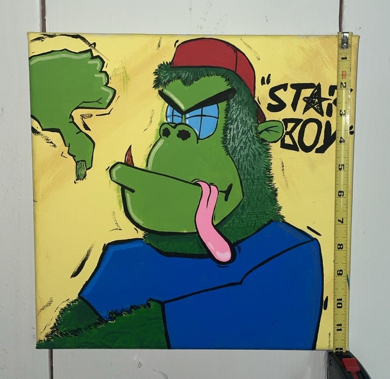 Abstract Modern Art “Star Boy” by Tommit gallery
