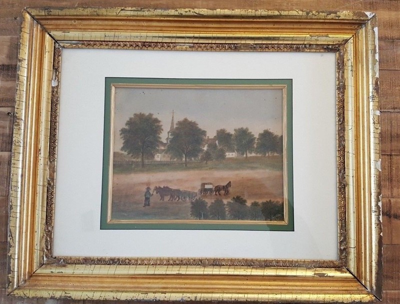 C. 1890 Watercolor / Constance B. Foote/Falls Church, VA (Black Woman Artist)