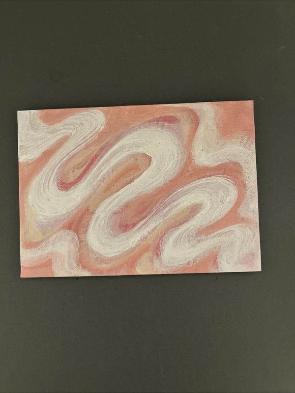 Abstract Painting 5x7in