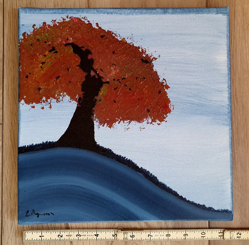 Floating Tree by Lars Magnusson. Original pre-owned. Excellent condition