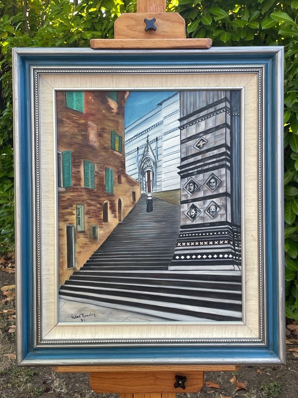 NENE BRADLEY, Florence Cathedral, Giotto’s Bell Tower, Hotel Brunelleschi-Framed