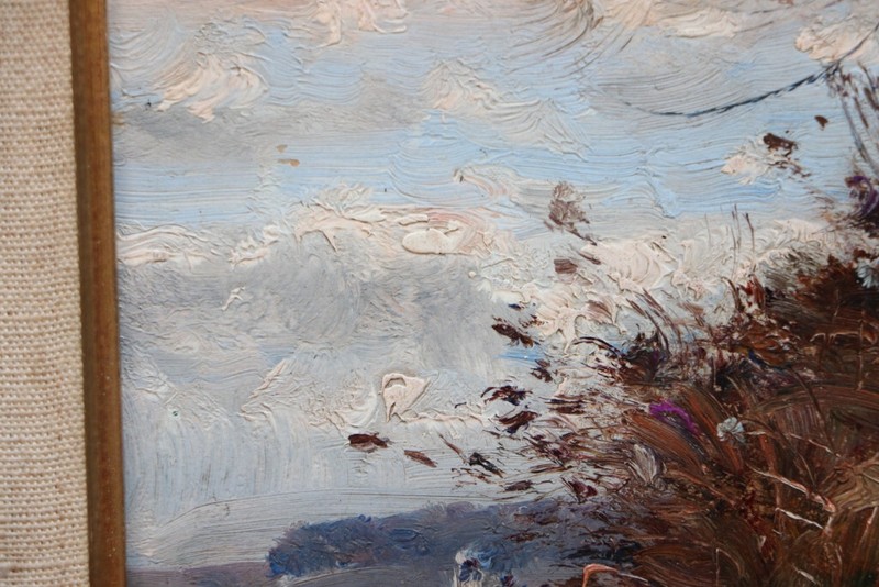 Louis Aimé Japy (Bern 1840-1916 Paris) - By the sea - Barbizon gallery