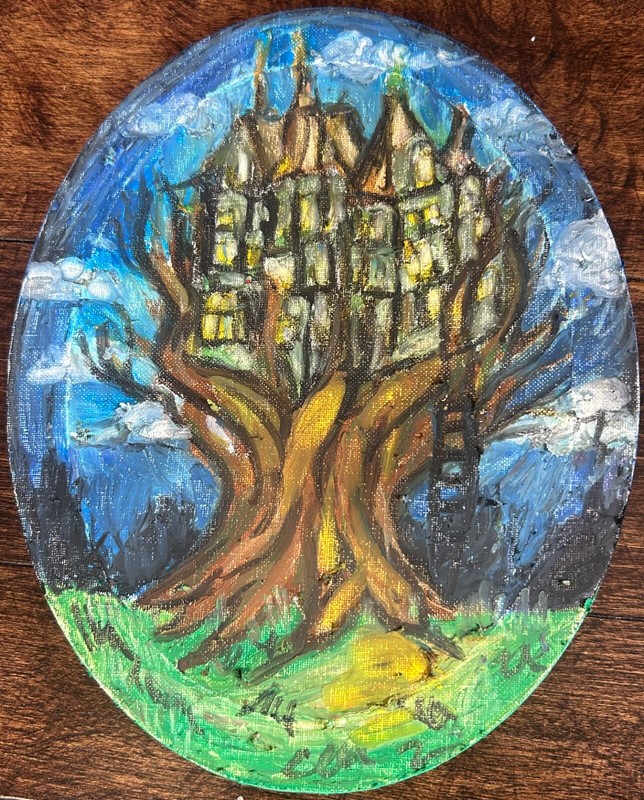 Tree House Original Artwork