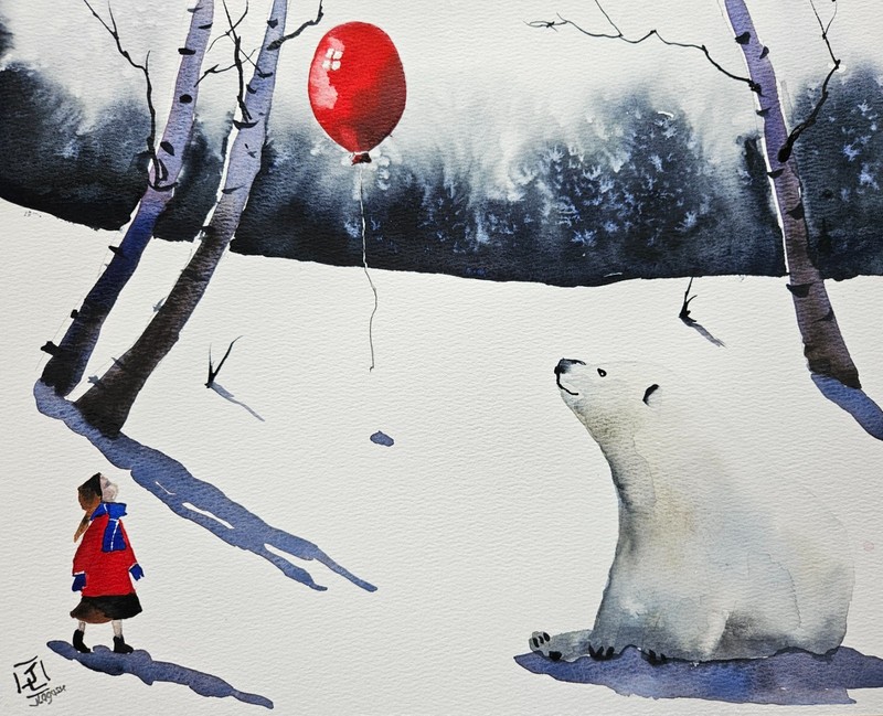 ACEO Art Card – 2.5” x 3.5” – One-of-a-Kind Miniature Artwork-Print