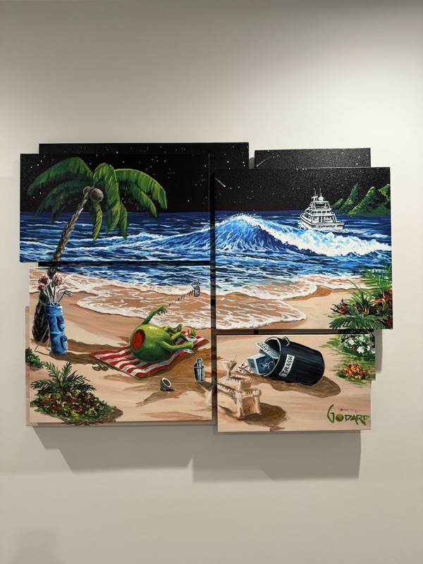 MICHAEL GODARD “REHAB” 1/25 43” X 55”