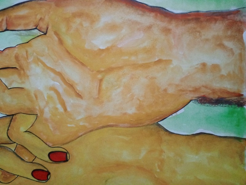 Creative Couple Artwork / Watercolur Original Art Painting gallery