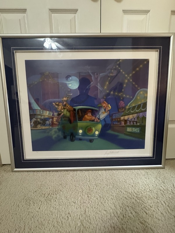 Scooby Doo Foul Play in Funland Iwao Takamoto Signed Lithograph 27/250