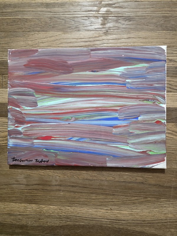 Colorfu Acrylic l Abstract Painting On Canvas, Canvas Size 12×16 Inches