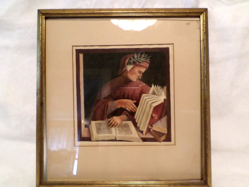 1897 Velluti Reverito Original Gouache Painting Frescoes From ORVIETO CATHEDRAL